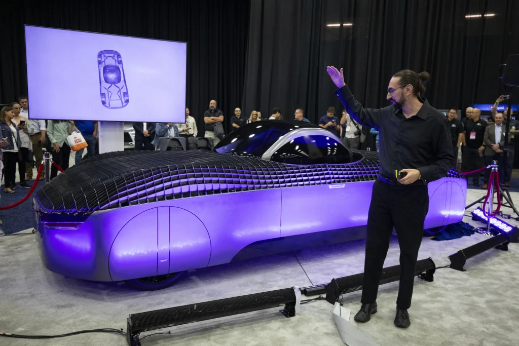 Detroit auto show car